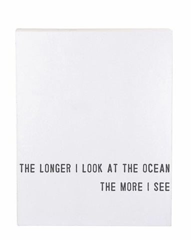 The Longer I Look Word Board
