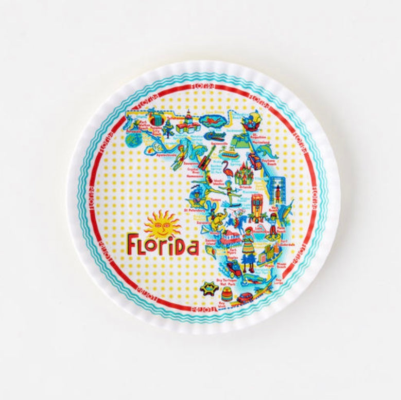 Florida “Paper” Plate