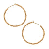 Aria Small Sphere Hoop Earrings