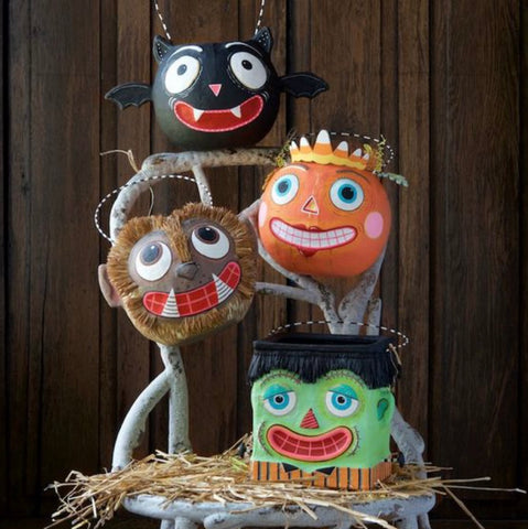 Halloween Papermache Bucket