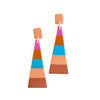 Ticky Tacky Shield Earrings