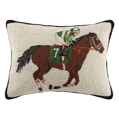 Equestrian Racer Hook Pillow