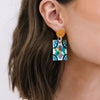 Azulejos Single Tile Earrings