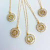 TS- Initial Gold Filled Necklace