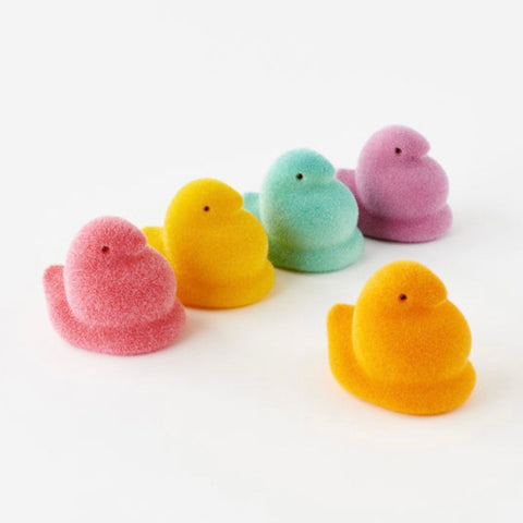 Flocked Peeps