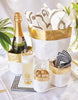 White/Gold Paper Holder