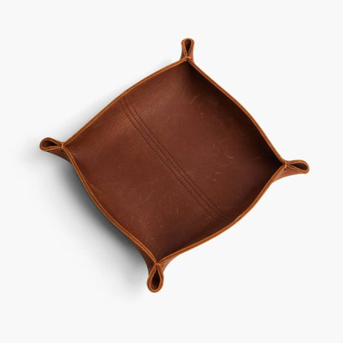 ELSA LEATHER TRINKET TRAY