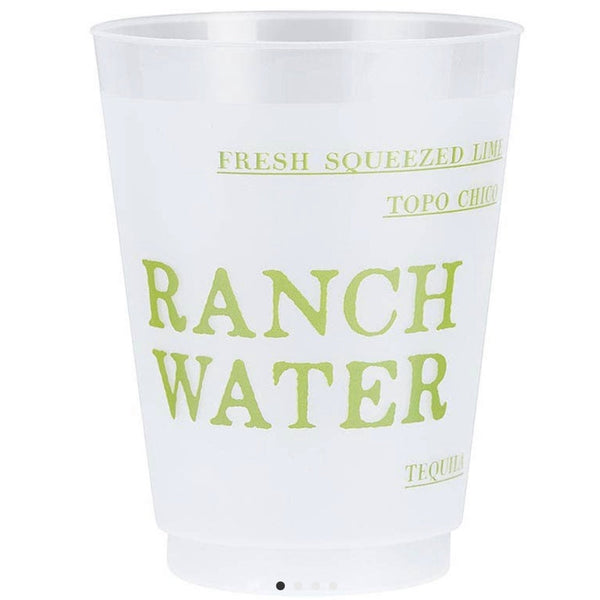 Frosted Cups- Ranch Water