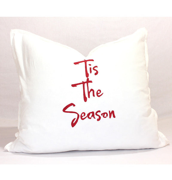 tis the season pillow